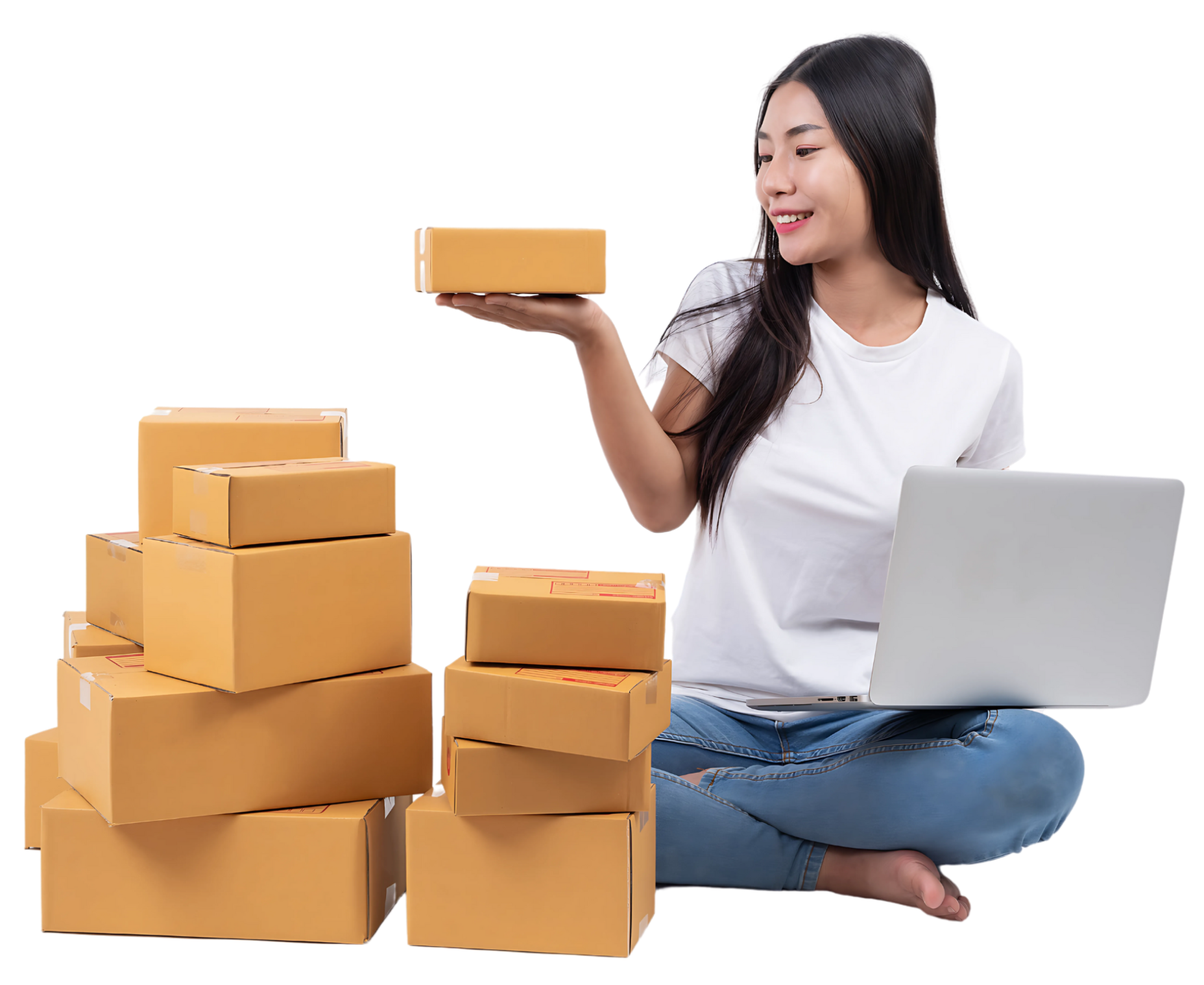 Person traveling with luggage